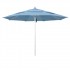 11' Octagonal Fiberglass Rib Market Umbrella with Pole Color Option