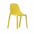 Broom Recycled Restaurant Chair in Yellow
