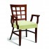Beech Wood Stacking Arm Chair CC117 Series with Wrapped Sides