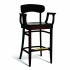 Eco Friendly Restaurant Beech Solid Wood Bar Stool with Arms CC100 Series 