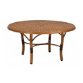 Glade Isle Coffee Table With Thatch Top