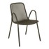 Italian Wrought Iron Restaurant Chairs Allegra Arm Chair