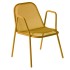Italian Wrought Iron Restaurant Chairs Golf Arm Chair