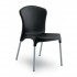 Nido Aluminum Stacking Side Chair