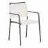 Italian Wrought Iron Restaurant Chairs Nikka Arm Chair