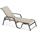 Key West Sling Stacking Chaise Lounge
