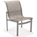 Meza Nesting Dining Chair Sling Seat Without Arms