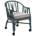 Rattan Arm Chair with Casters RA-634UR 