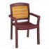 Restaurant Hospitality Outdoor Chairs Aquaba Classic Dining Arm Chair