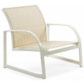 Scandia Relaxed Sling Sled Base Stacking Sand Chair