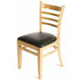 Solid Wood Ladder Back Dining Chair - Natural WC101-NT