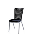 Vio COMFORTmesh Back Aluminum Stacking Side Chair with Handgrip