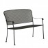 Wrought Iron Hospitality Benches Fullerton Stacking Bench