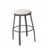 Wrought Iron Restaurant Barstools Universal Backless Bar Stool With Attached Seat