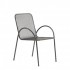 Wrought Iron Restaurant Chairs Avalon Bistro Stacking Arm Chair