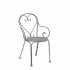Parisienne Wrought Iron Arm Chair