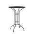 Universal Wrought Iron Bar Height Table Base