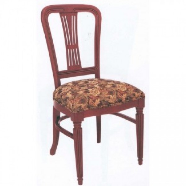 European Beech Wood Dining Chairs - Traditional