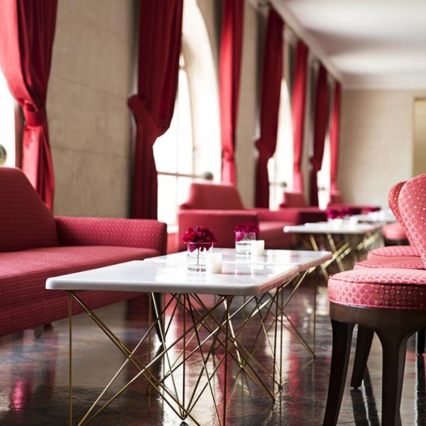 Faux Carrara Hospitality Tables