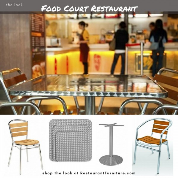 Food Court Restaurant Furniture - Fast Food Furniture