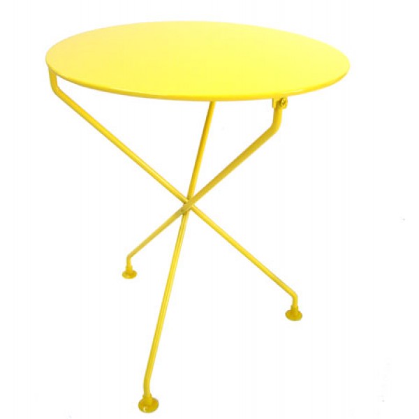 24" Round Metal Bistro Table