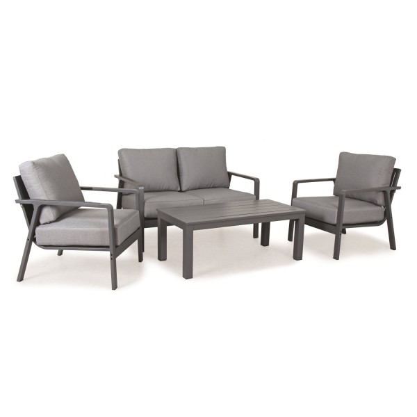 Paros Lounge Set Restaurant Furniture, Kettler Paros 8 Seater Garden Dining Table And Chairs Set Grey