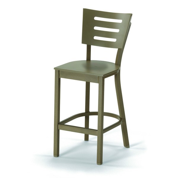 Aluminum Outdoor Restaurant Chairs Counter Stool