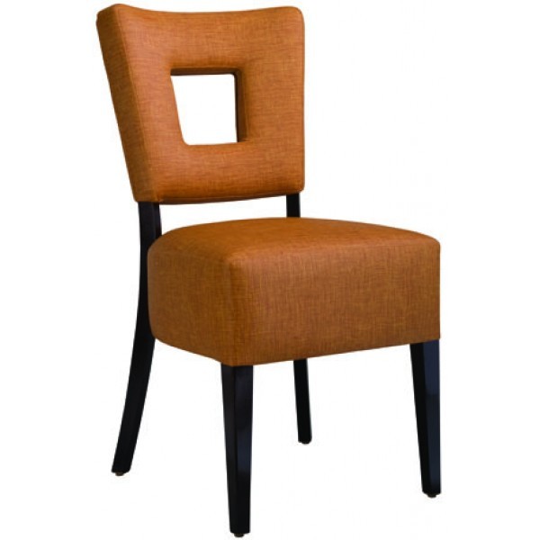 Contemporary Restaurant Solid Beech Wood Side Chair CFC-128U 