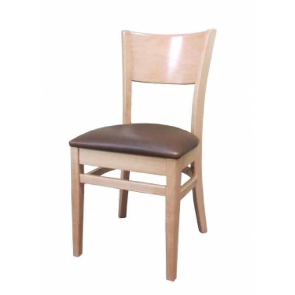 European Beech Solid Wood Restaurant Side Chairs Holsag Denver Side Chair