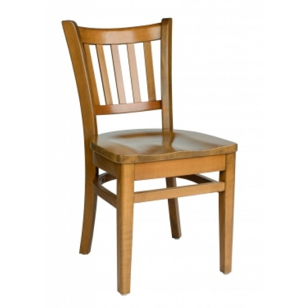 European Beech Solid Wood Restaurant Side Chairs Holsag Grill Side Chair