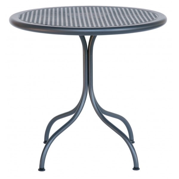 Italian Wrought Iron Restaurant Tables Bistrot 80R 32" Round Table