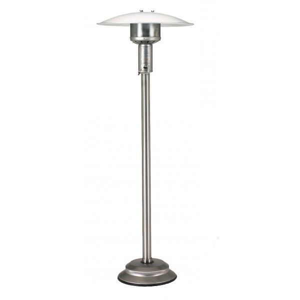 Natural Gas Patio Heater Stainless Steel with Push Button Ignition