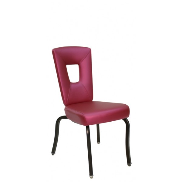 Nesting Steel Side Chair with Open Horseshoe Back CF5502-A  