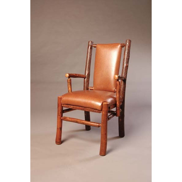 Recessed Hickory Arm Chair CFC619 