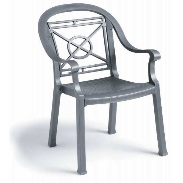 Restaurant Hospitality Outdoor Chairs Victoria Classic Dining Arm Chair