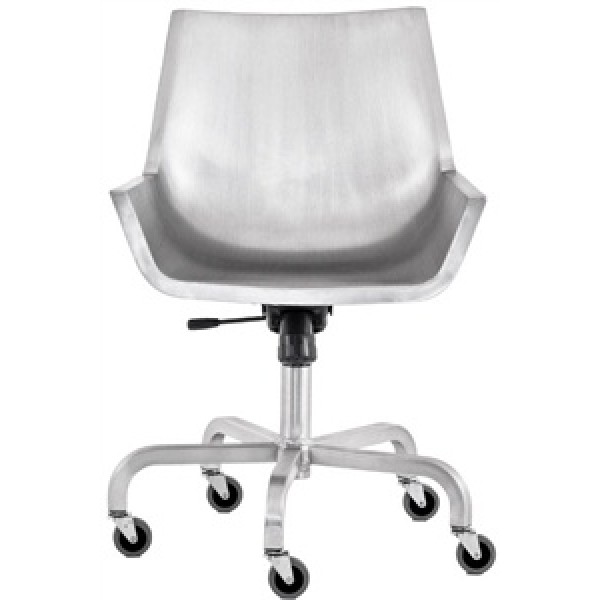 Sezz Aluminum Swivel Chair with Casters