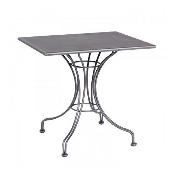 Wrought Iron Restaurant Tables Solid Ornate 24" x 30" Table