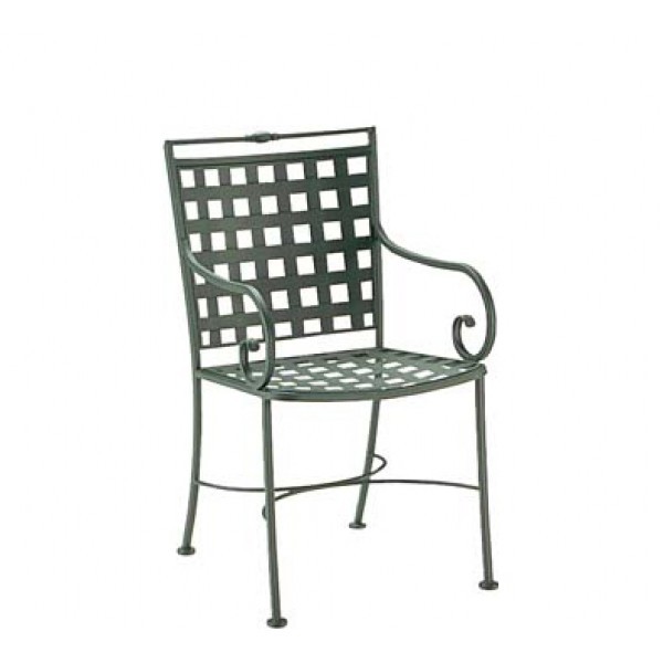 Wrought Iron Restaurant Chairs Sheffield Dining Arm Chair