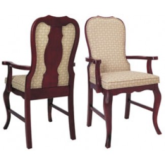 Beechwood Arm Chair WC-838UR with Picture Back