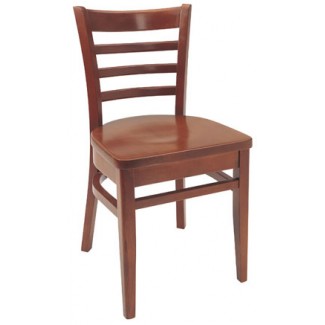 Beechwood Side Chair WC-554VR All Wood