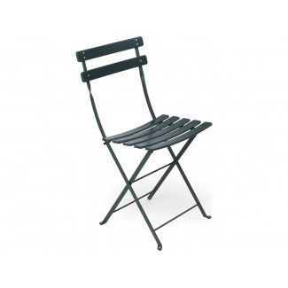 Bistro Metal Folding Side Chair