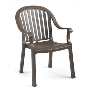 Grosfillex Columbo stacking arm chair