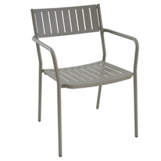 Italian Wrought Iron Restaurant Chairs Bridge Arm Chair