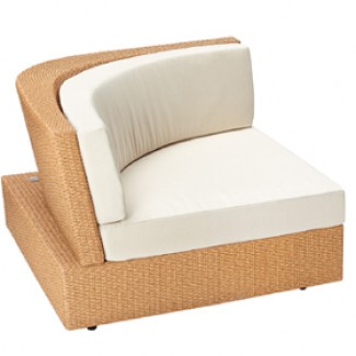 Jerra Corner Lounge Chair (Aluminum Collection)