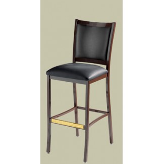 Luckhardt Bar Stool with Upholstered Seat and Back 813-UB 