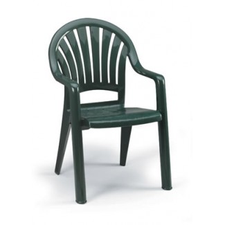 Outdoor stacking restaurant chair
