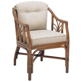 Rattan Arm Chair with Pillow Back RA-635UR 