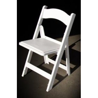 Structure Folding and Stacking Chair, Fire Rated - White