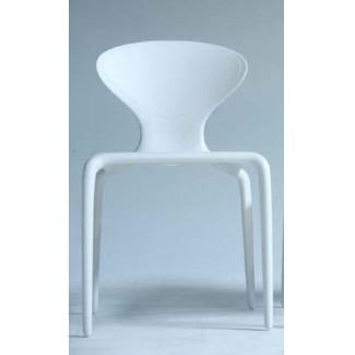 Supernatural Stacking Resin Side Chair - Solid