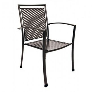 Wrought Iron Restaurant Chairs Reno Arm Chair